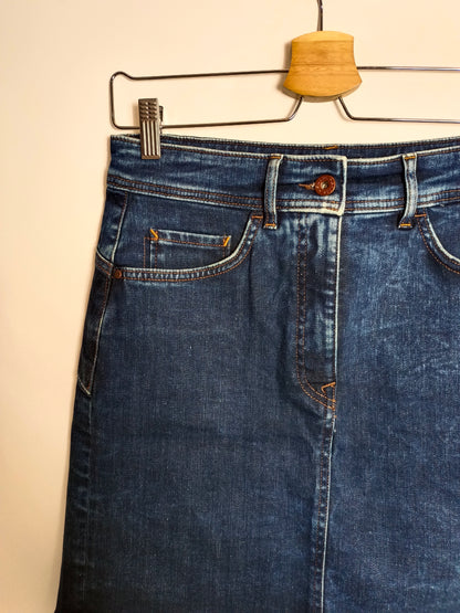 SALSA. Falda corta denim T.38