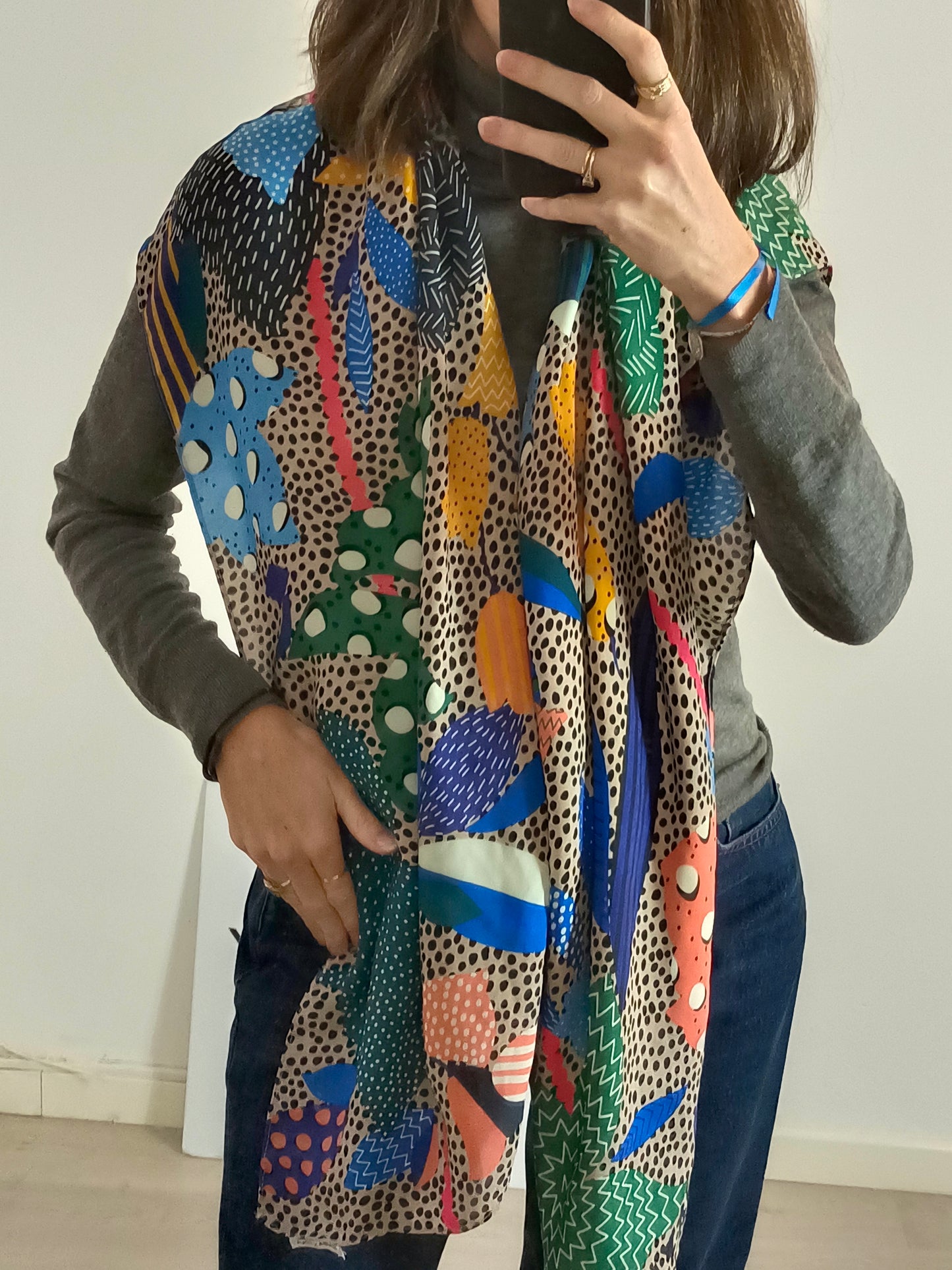 BIMBA Y LOLA. Pañuelo multiestampado