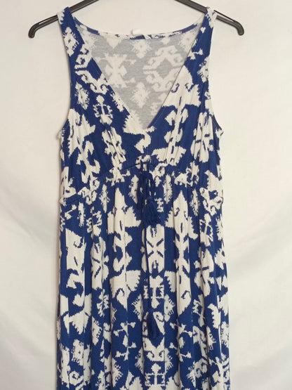 SPRINGFIELD. Vestido largo estampado T.s