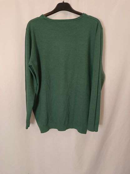 OTRAS. Jersey fluido verde T.l/xl