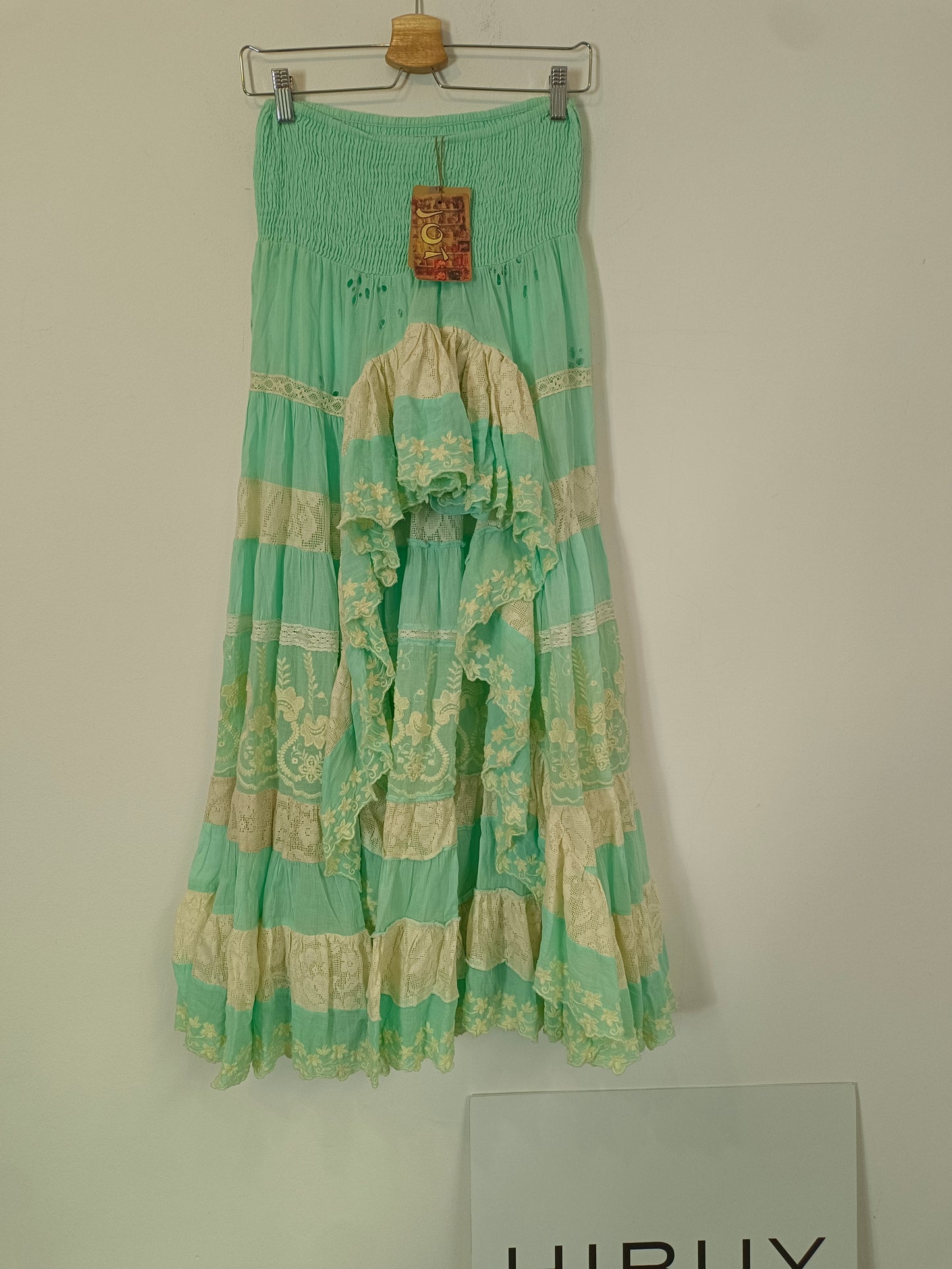 JOT. TU asymmetrical midi skirt (s/m)