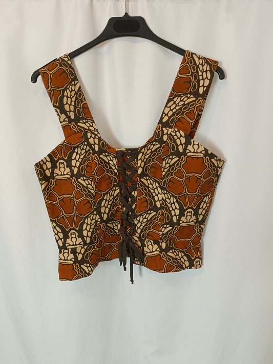 PIETRA. Ethnic top strings Tm