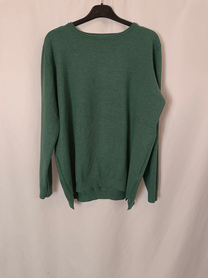 OTRAS. Jersey fluido verde T.l/xl