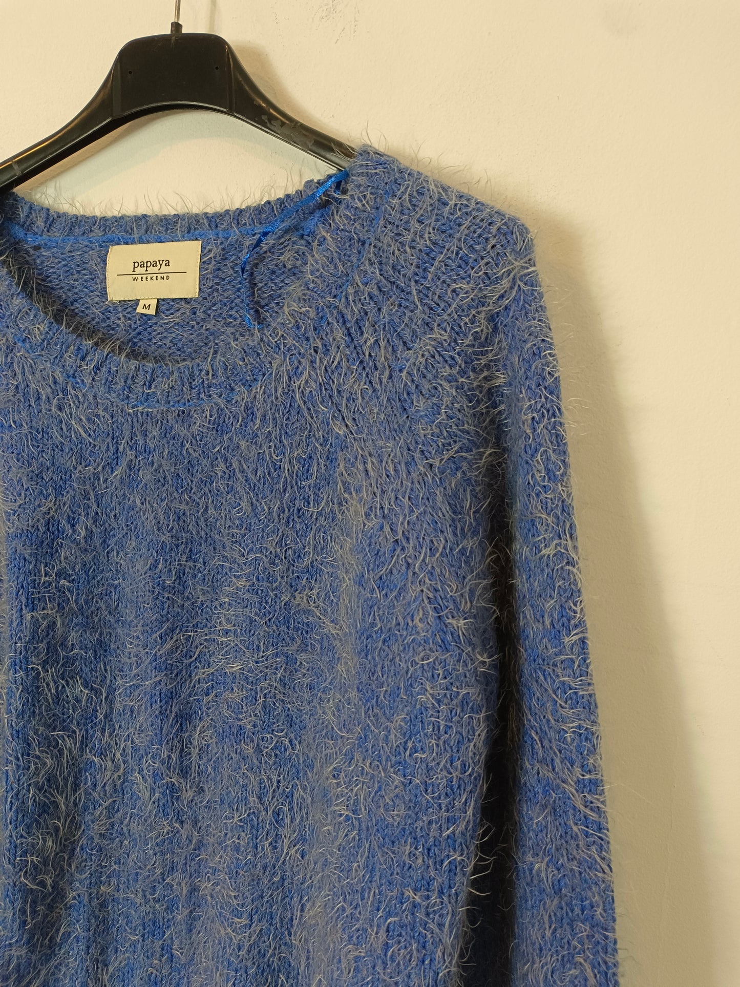 PAPAYA WEEKENED. Jersey azul pelitos T.m