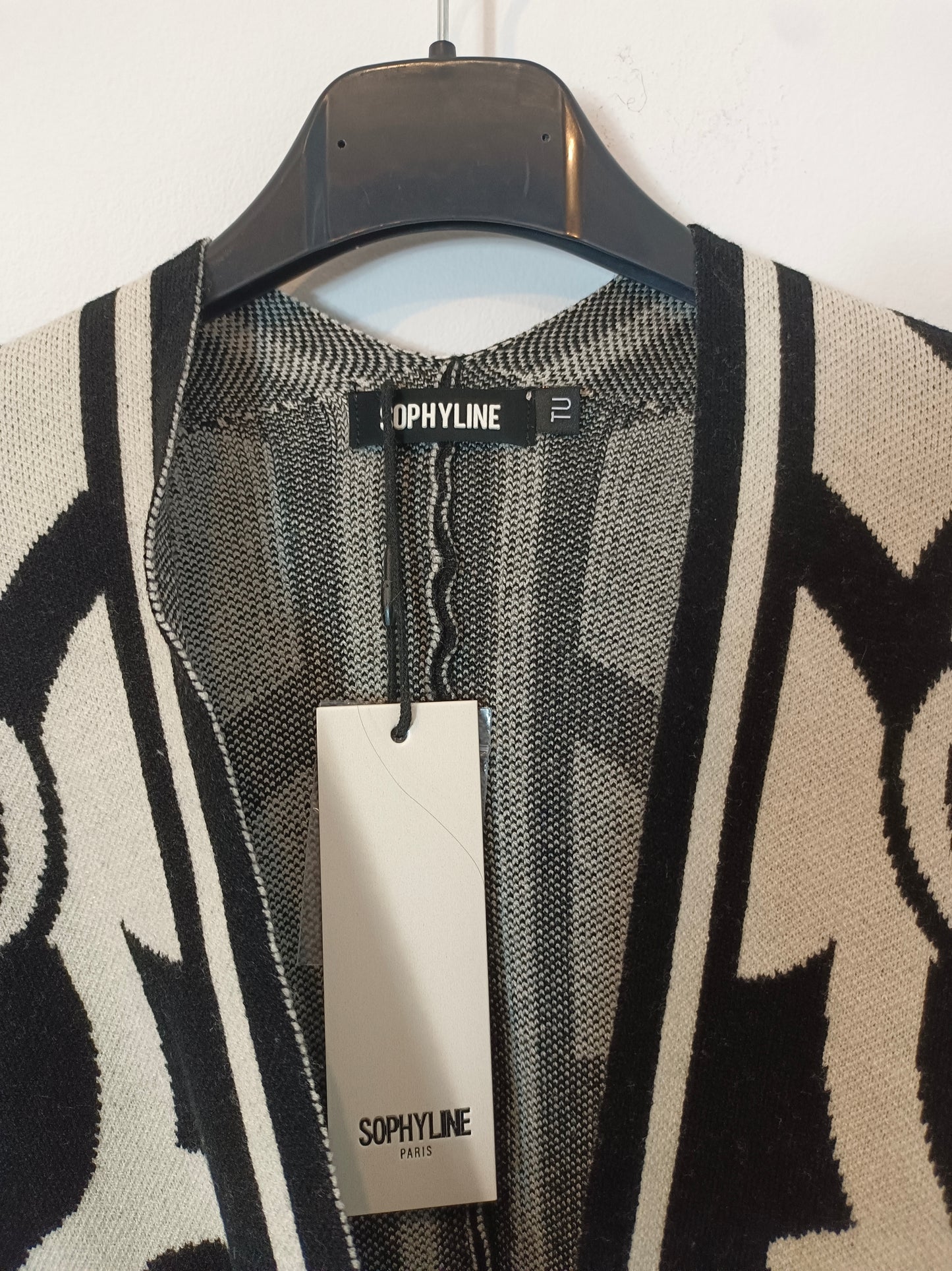 SOPHYLINE. Floral knit cardigan TU(s/m)