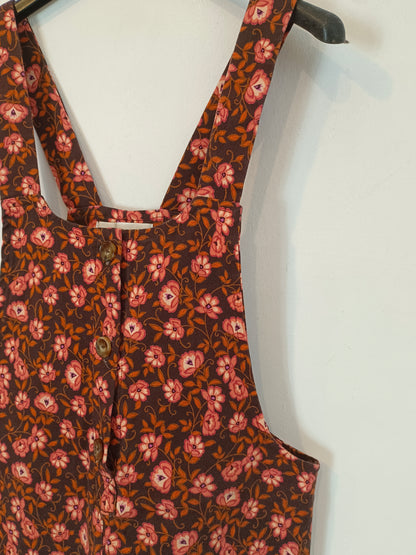 SOPHIE & LUCIE. Peto marrón flores T.36