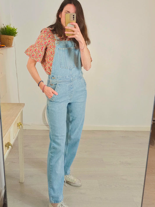 ASOS. Peto vaquero claro T.36