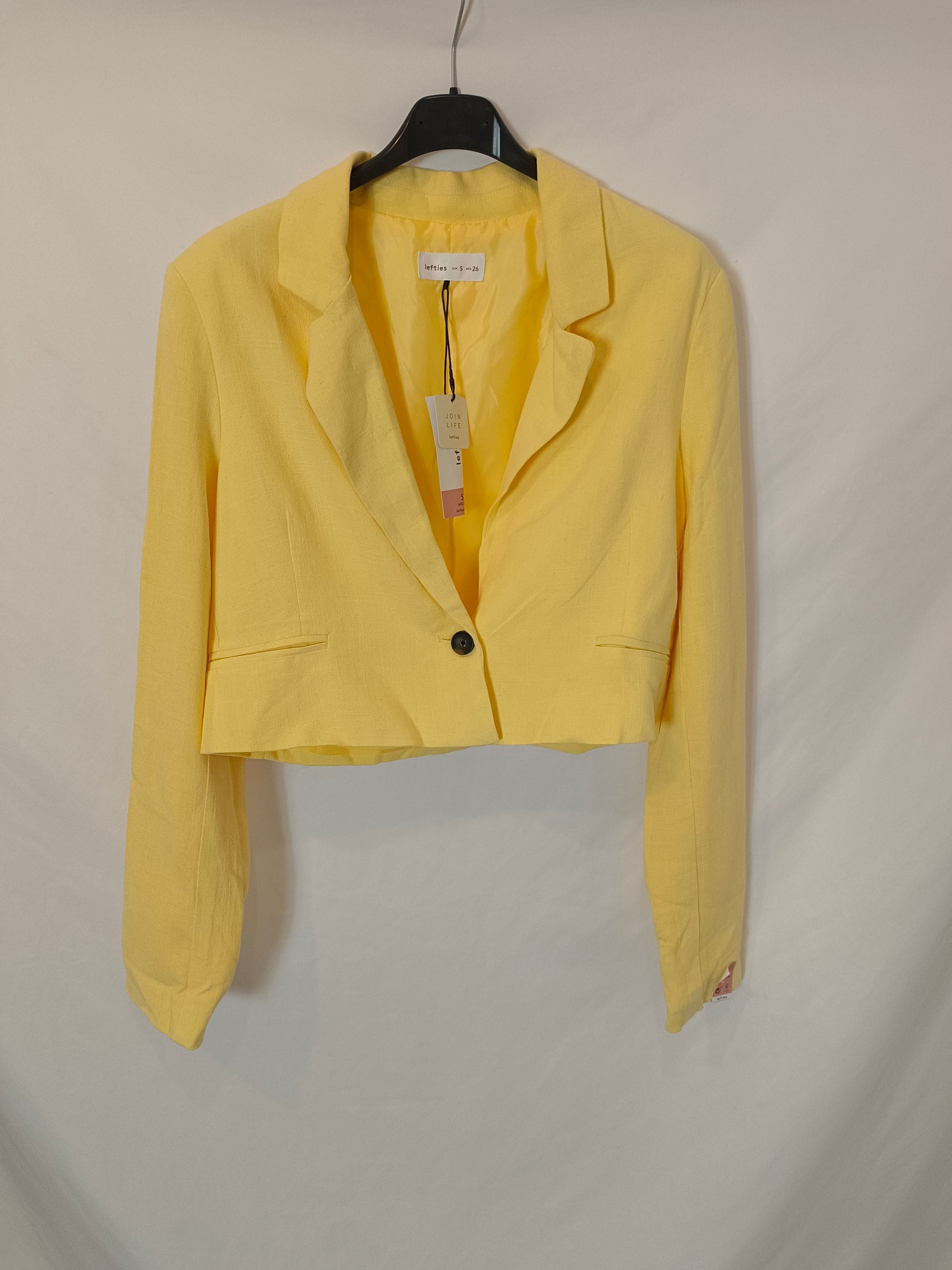 Amarillo Trajes De Chaqueta Mujer Stradivarius Chaqueta Pantalon