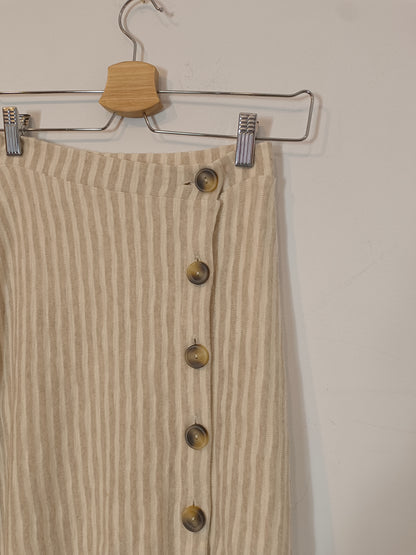 PULL&amp;BEAR. Striped Ts midi skirt