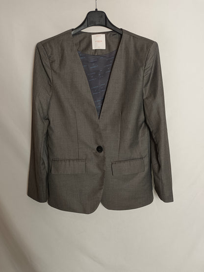 MY PEEPTOES. T.xs gray oversized blazer