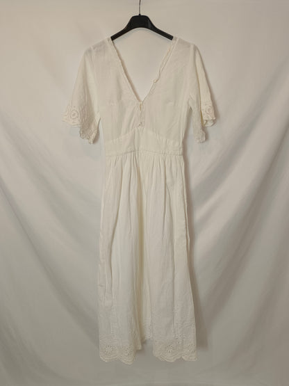 ZARA. White midi dress T.xs Hibuy market ZARA. White midi dress T.xs Hibuy market