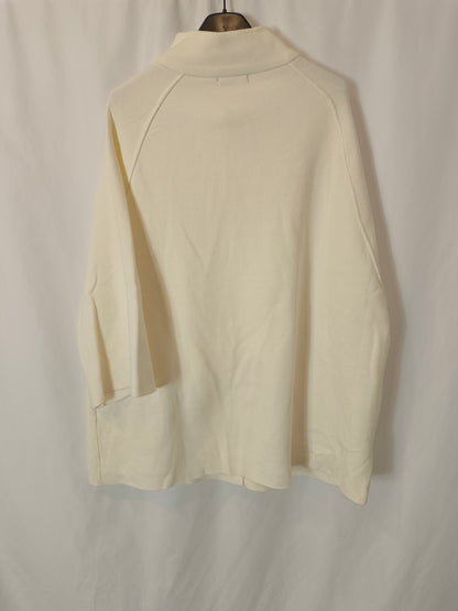 PARFOIS. Cárdigan beige botones TU(S)