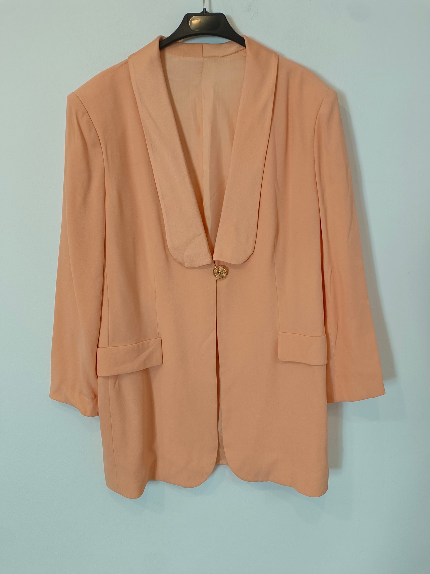OTRAS. Blazer vintage naranja salmón TU(M)