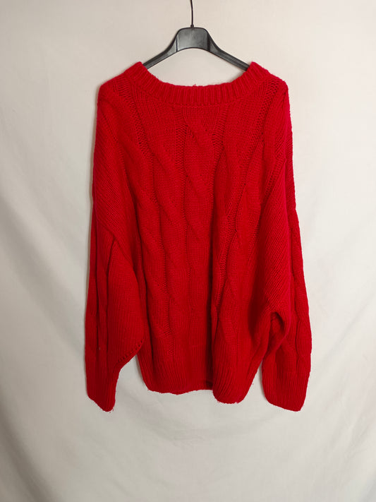 PRIMARK. Jersey rojo ochos T.s