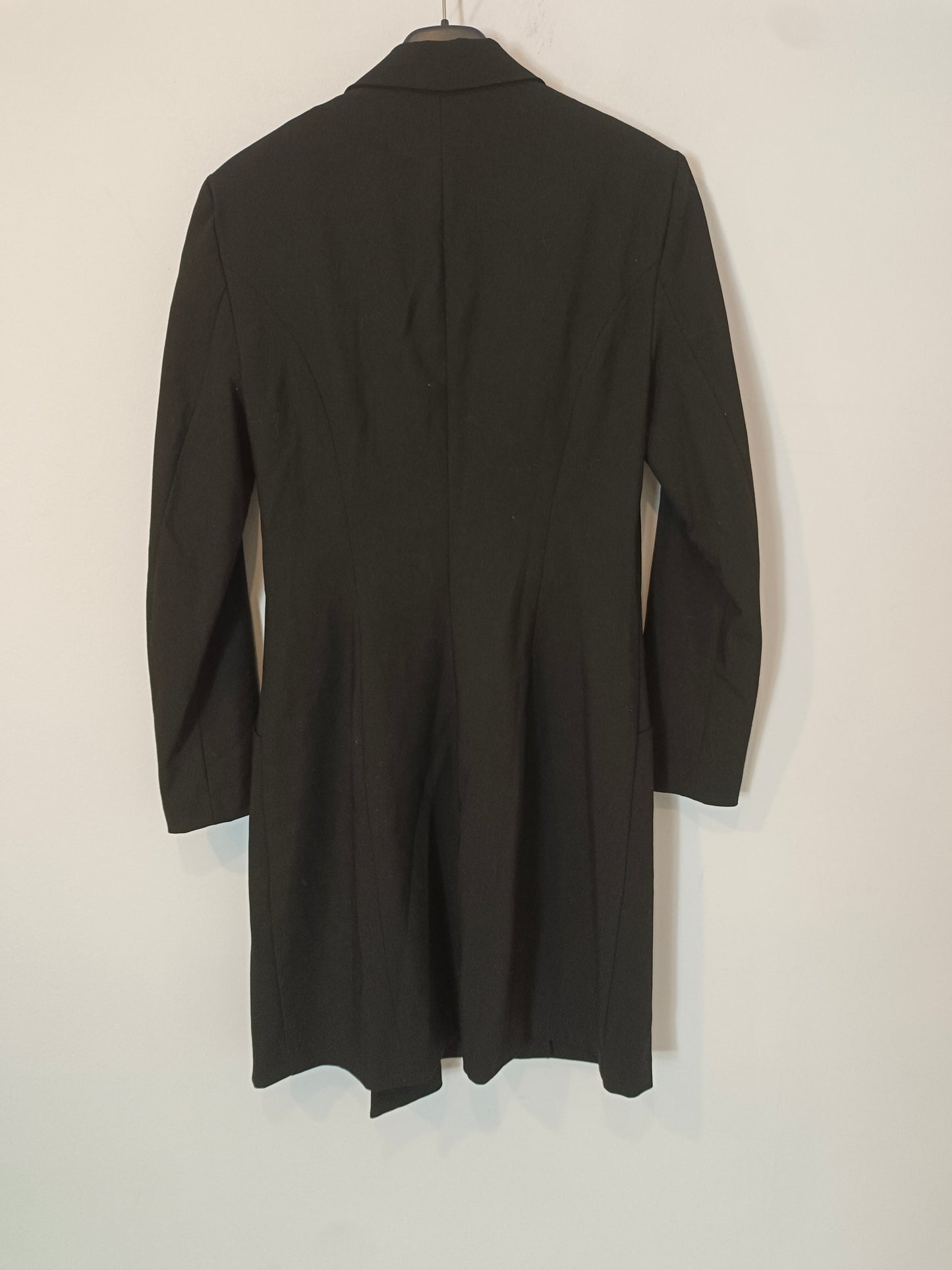 ZARA. Vestido negro cruzado T.xs