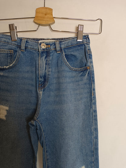 ZARA. Ripped jeans, size 8 years