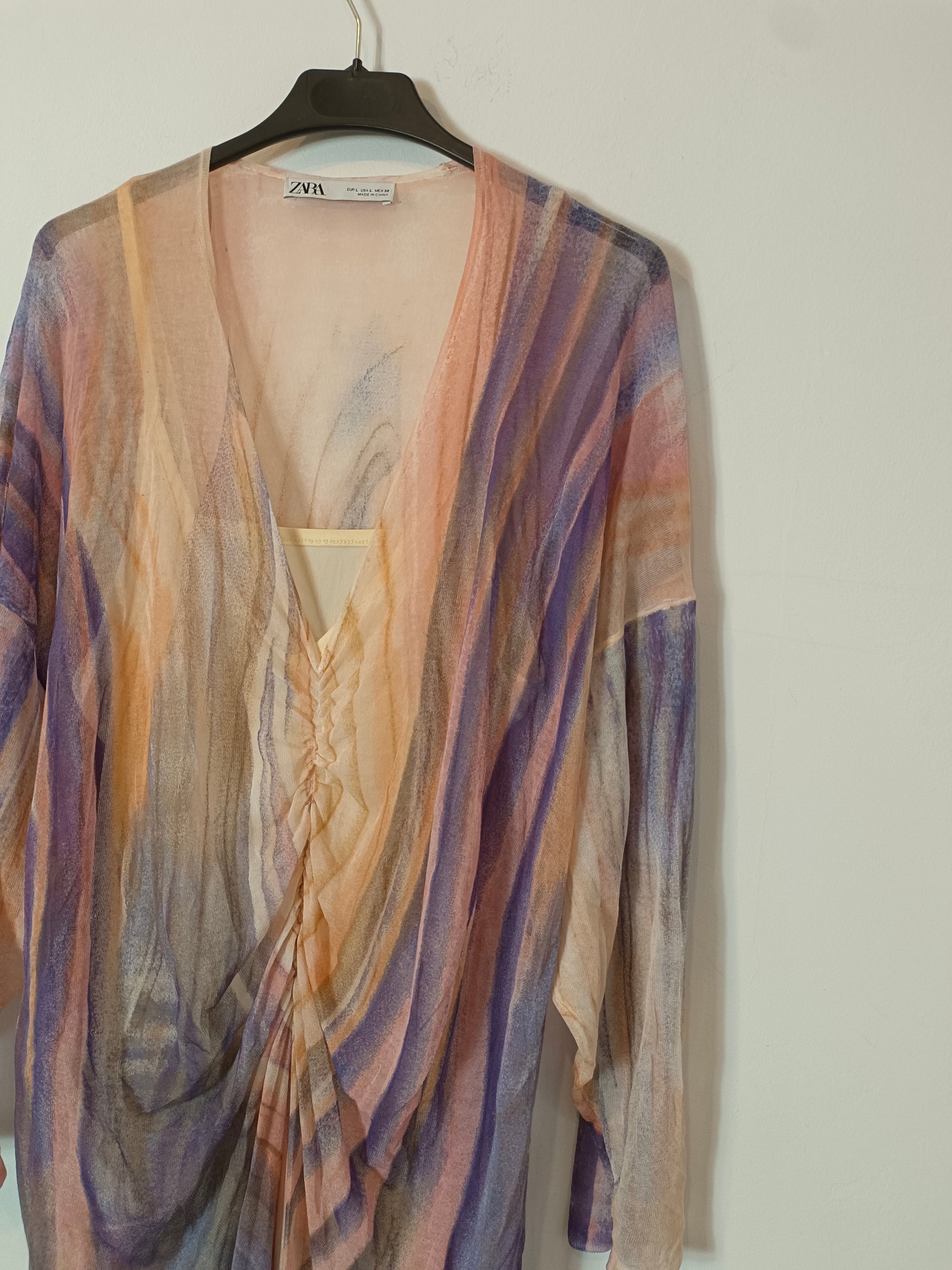 ZARA. Tie-dye knit dress Tl Hibuy market ZARA. Tie-dye knit dress Tl Hibuy market