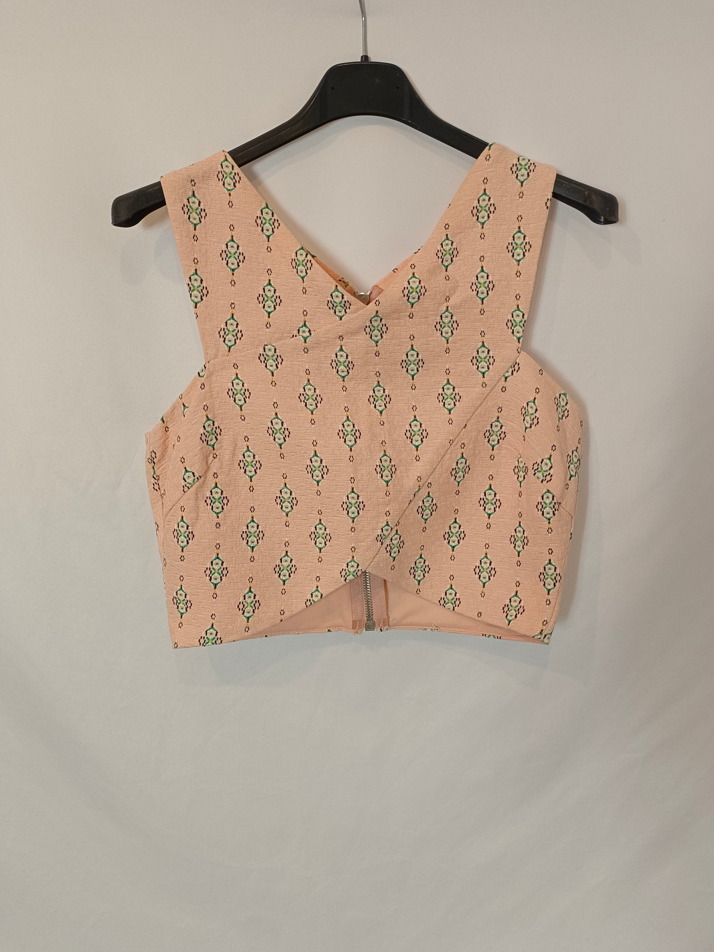 STRADIVARIUS. Pink Ts texture top