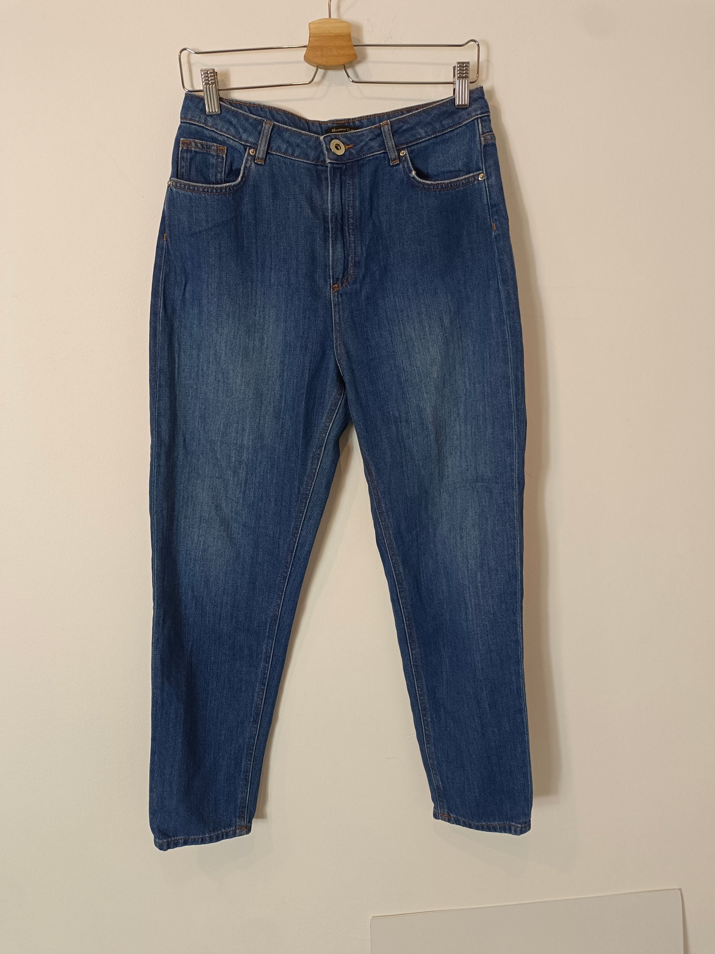 MASSIMO DUTTI. Monfit denim pants T.38