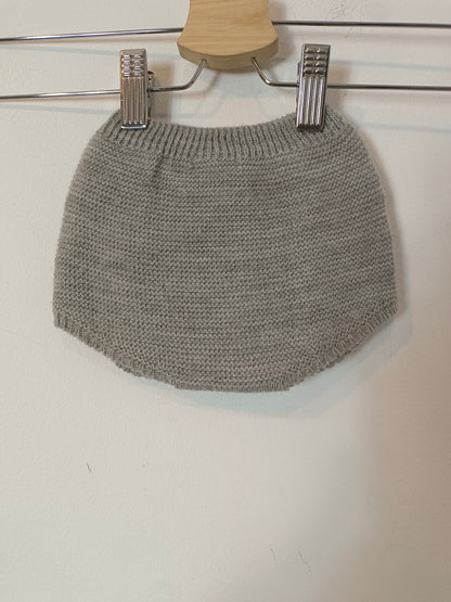 PECESA. Culetín gris punto T.9 meses
