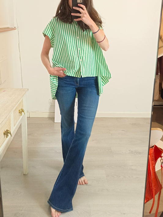 CITIZENS OF HUMANITY. Mid-waist flared denim. T 27(36)