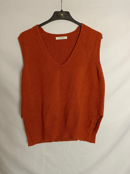 RENATTA&GO. jersey sin mangas teja TU(S)