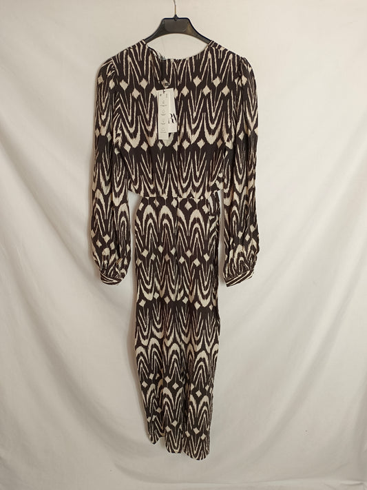 ZARA. Vestido largo aperturas T.xs