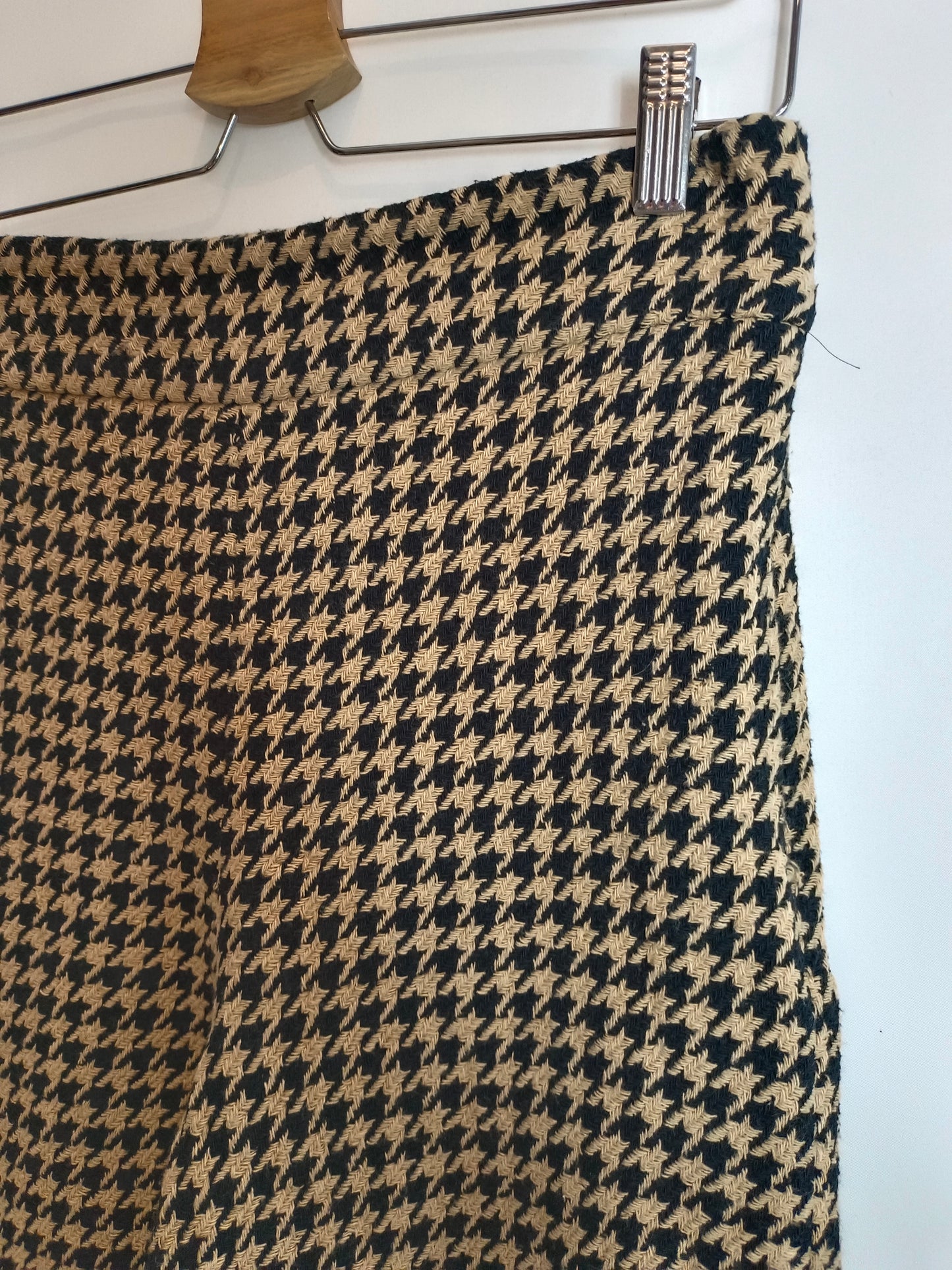 ZARA. Houndstooth culottes Tm