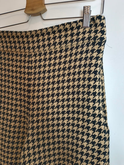 ZARA. Houndstooth culottes Tm