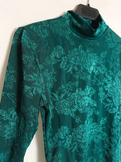 OTRAS. Body verde flores T.u(xs)