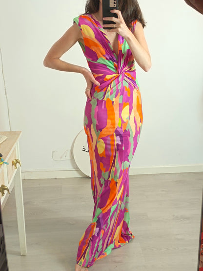 BUGANCO. Long dress in your colors