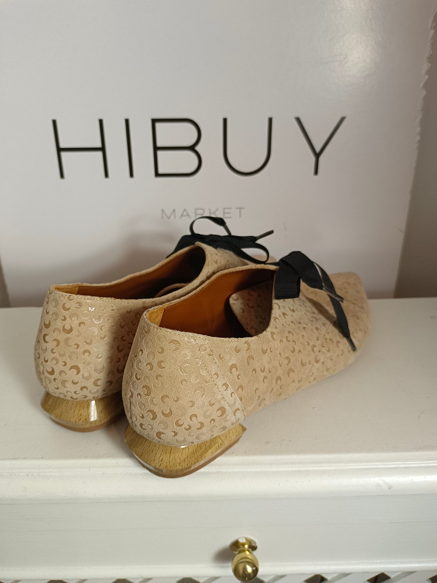 BELLE HARI. Zapato piel biege T.38