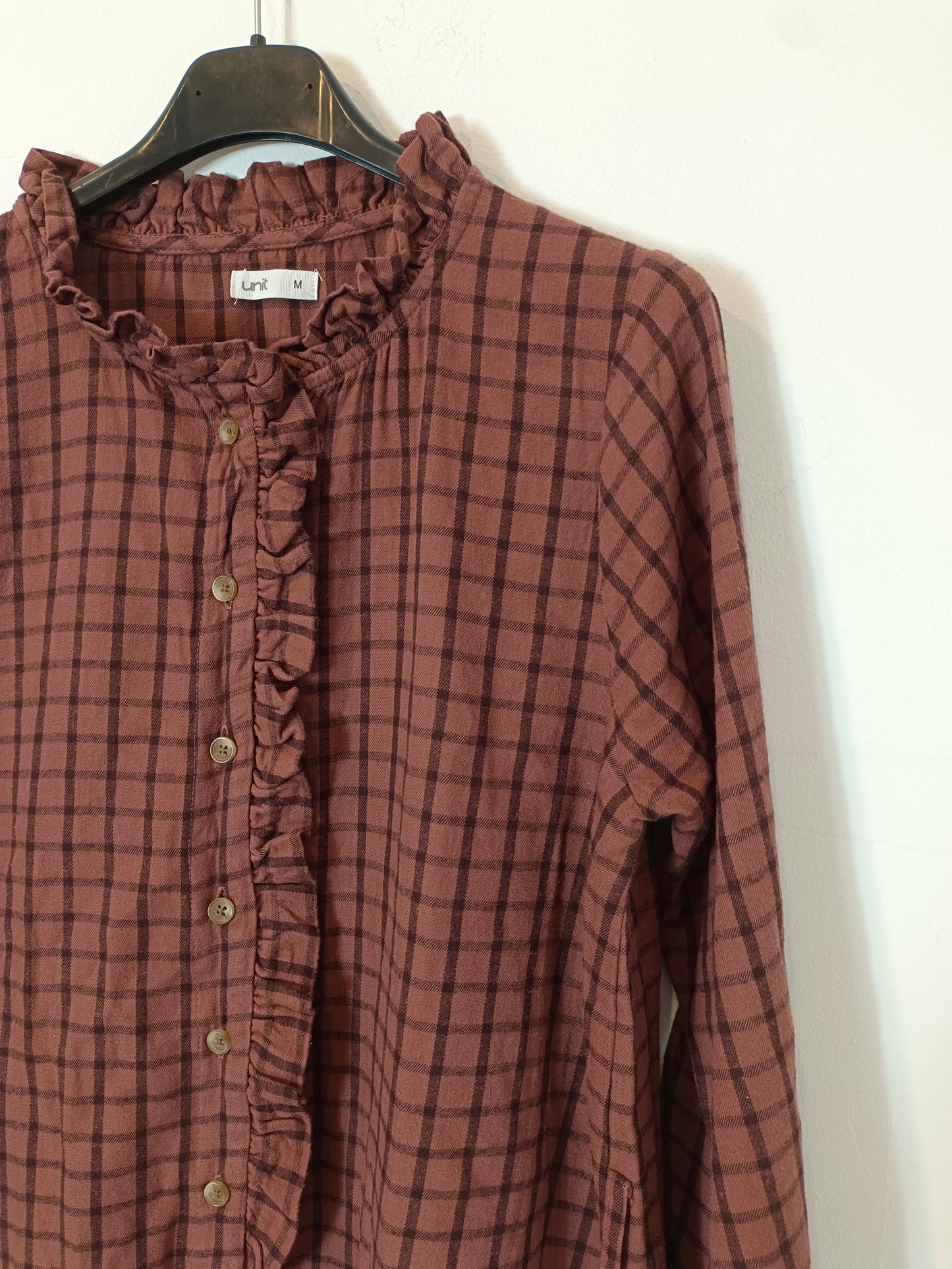 UNIT. Checkered midi dress TM