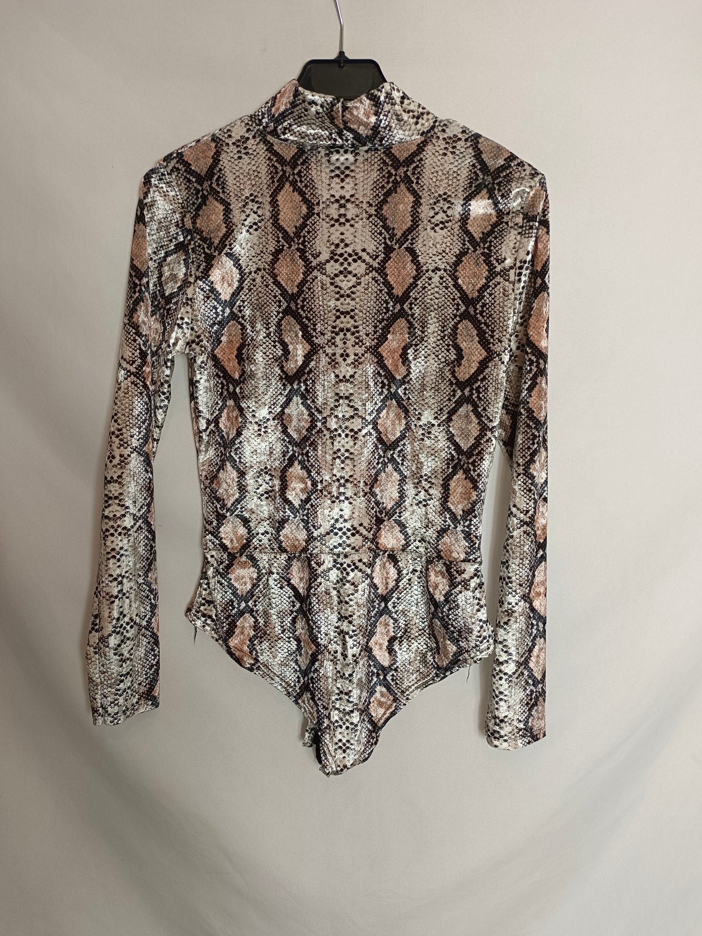 OTRAS. Body print terciopelo T.xs