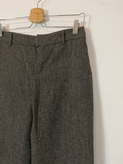 TRUCCO. Checkered wide-leg trousers, size 38