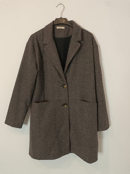 RENATTA&GO. Abrigo fino  pata de gallo T.m/l