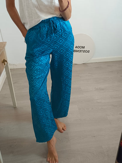 OTHERS. Flowing diamond-patterned trousers TU(s)