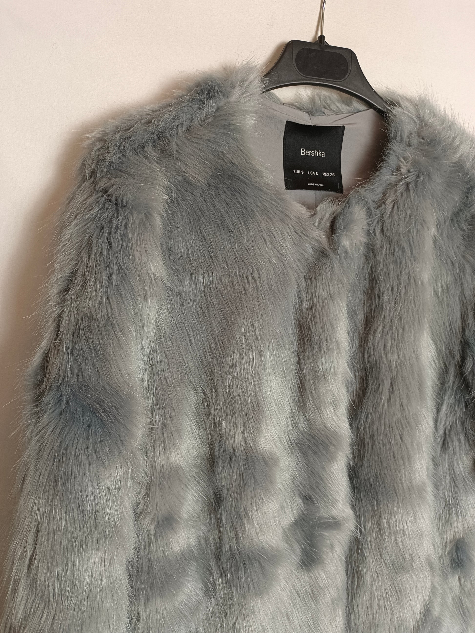 Efecto Pelo Bershka Abrigos Hombre Chaqueta Bershka Pelo Cazadora