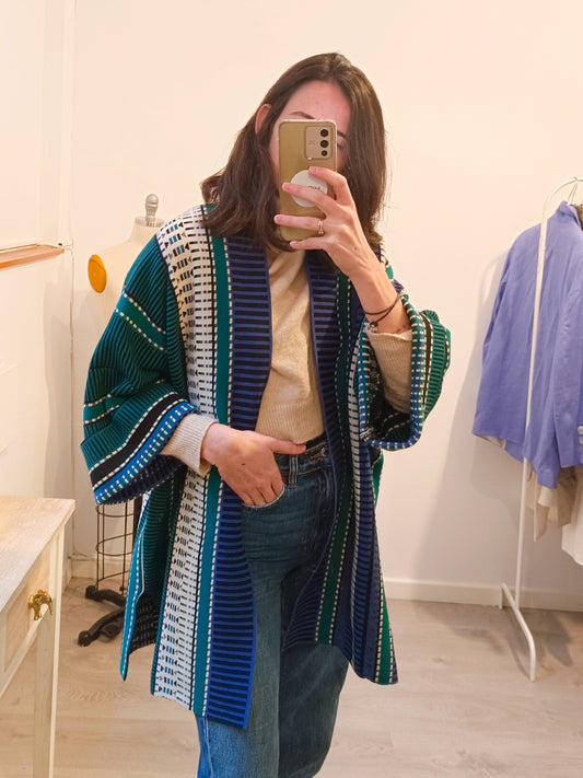 PARFOIS. Chaqueta dibujos geométricos. TU