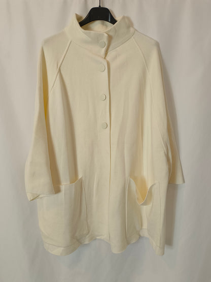 PARFOIS. Cárdigan beige botones TU(S)