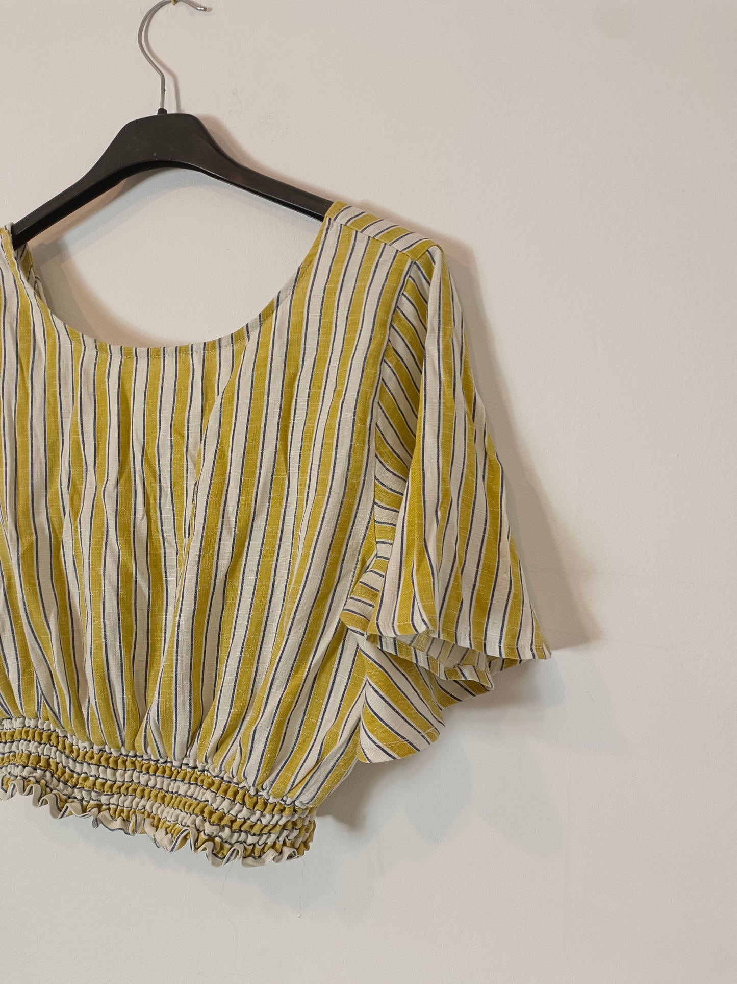 OTHERS. Striped Crop Top TU(S)