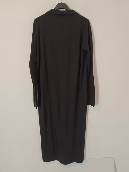 SHON MOTT. Vestido negro cashmere T.u(s)