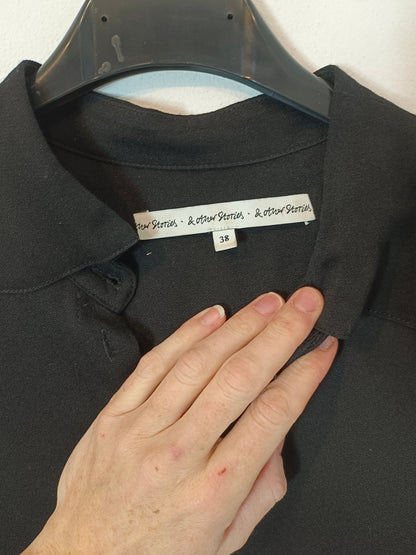 &amp;OTHER STORIES. Two-tone shirt dress, size 38