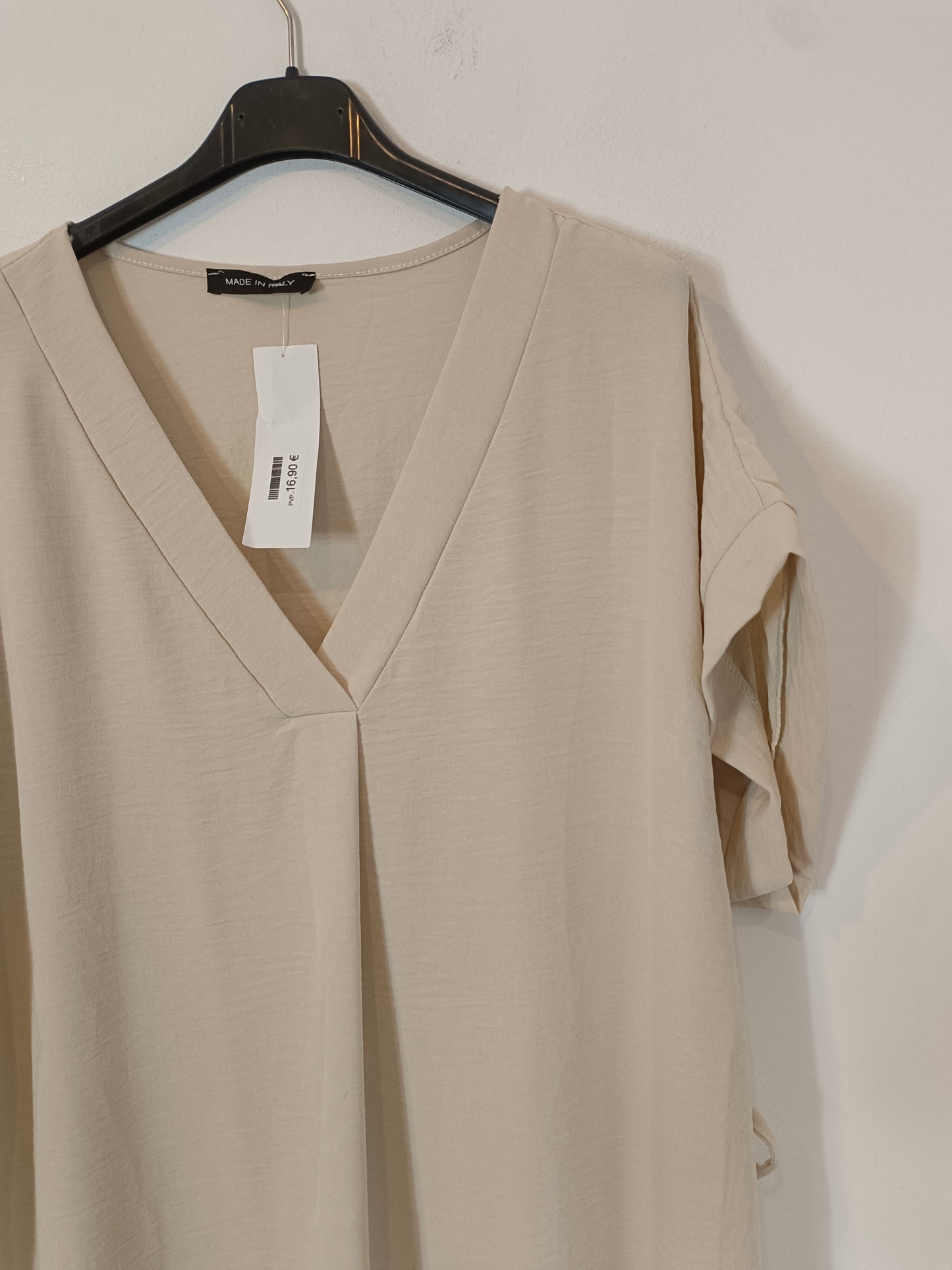 OTRAS. Vestido largo beige Tu(m/l) TARA