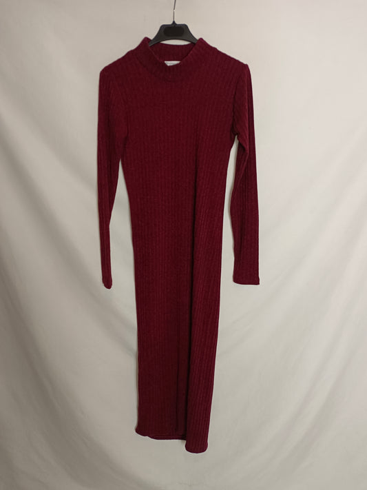 ELEPHANT ROOMS. Heathered ribbed dress T.xs