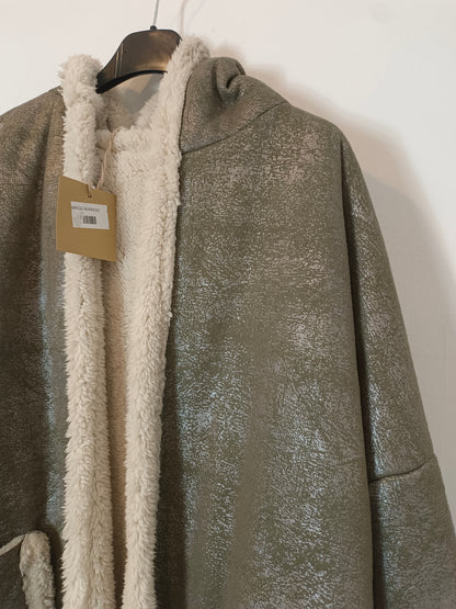 OTHERS. Green sheepskin coat TU(m)