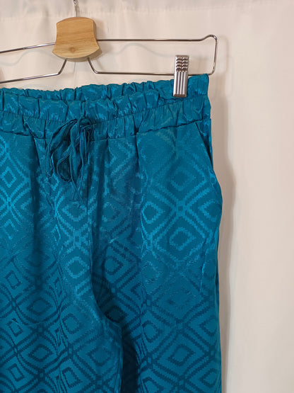 OTHERS. Flowing diamond-patterned trousers TU(s)