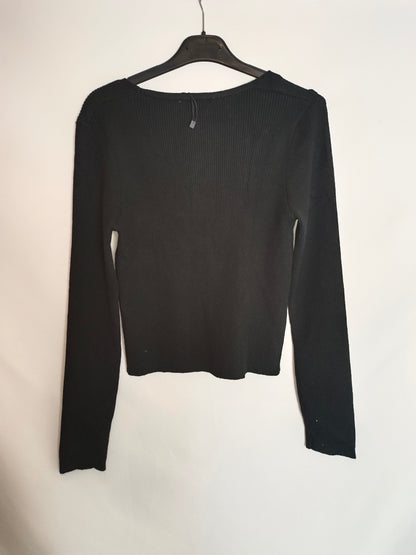 MUSE. Chaqueta punto abotonada. T S