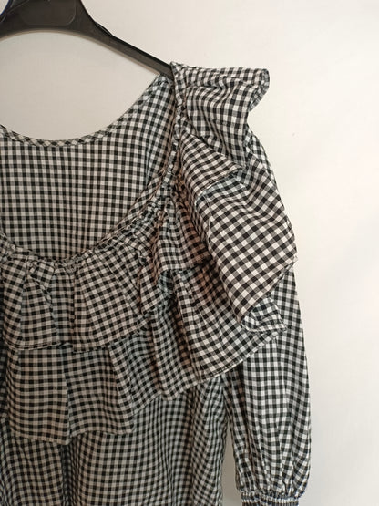 COOSY. Blusa cuadros vichy T.s