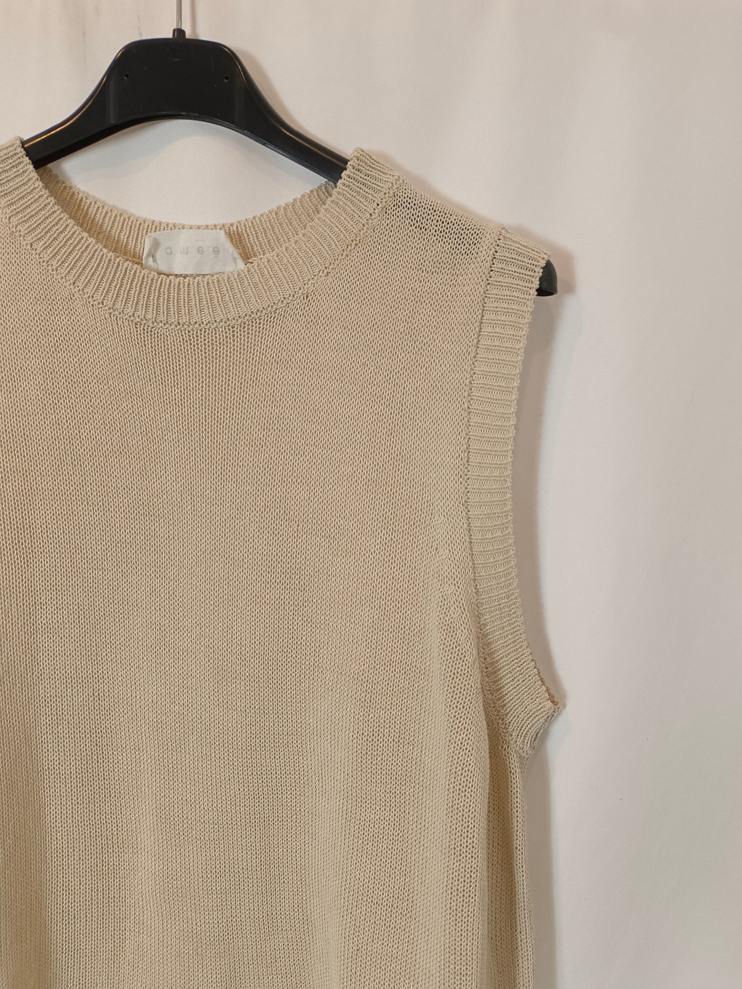 AMEÉ. Beige knit top Your(s)
